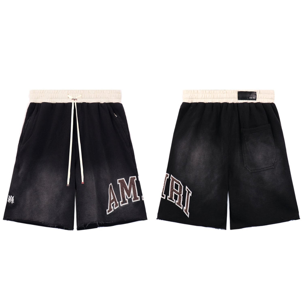 AMIRI Vintage Collegiate Graphic Shorts — hero