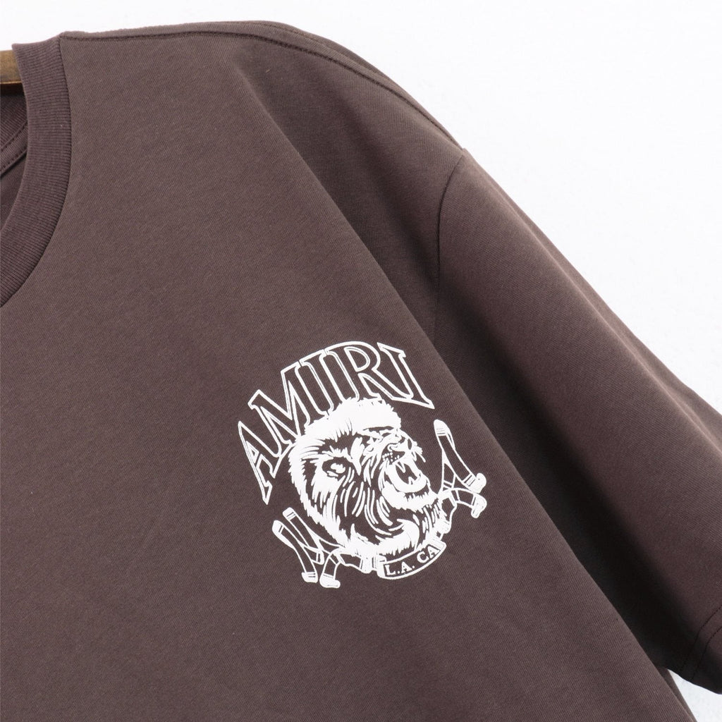 AMIRI Lion Outline Graphic T-Shirt — front