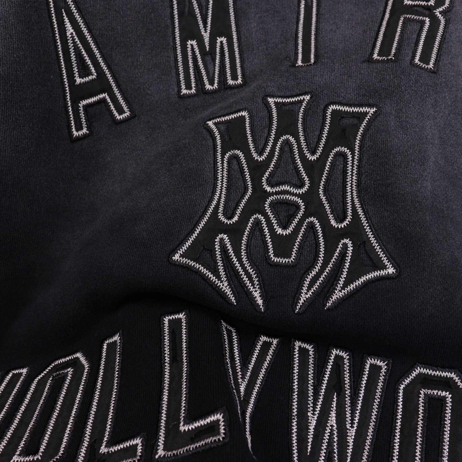 AMIRI Hollywood Collegiate Graphic Hoodie — detail