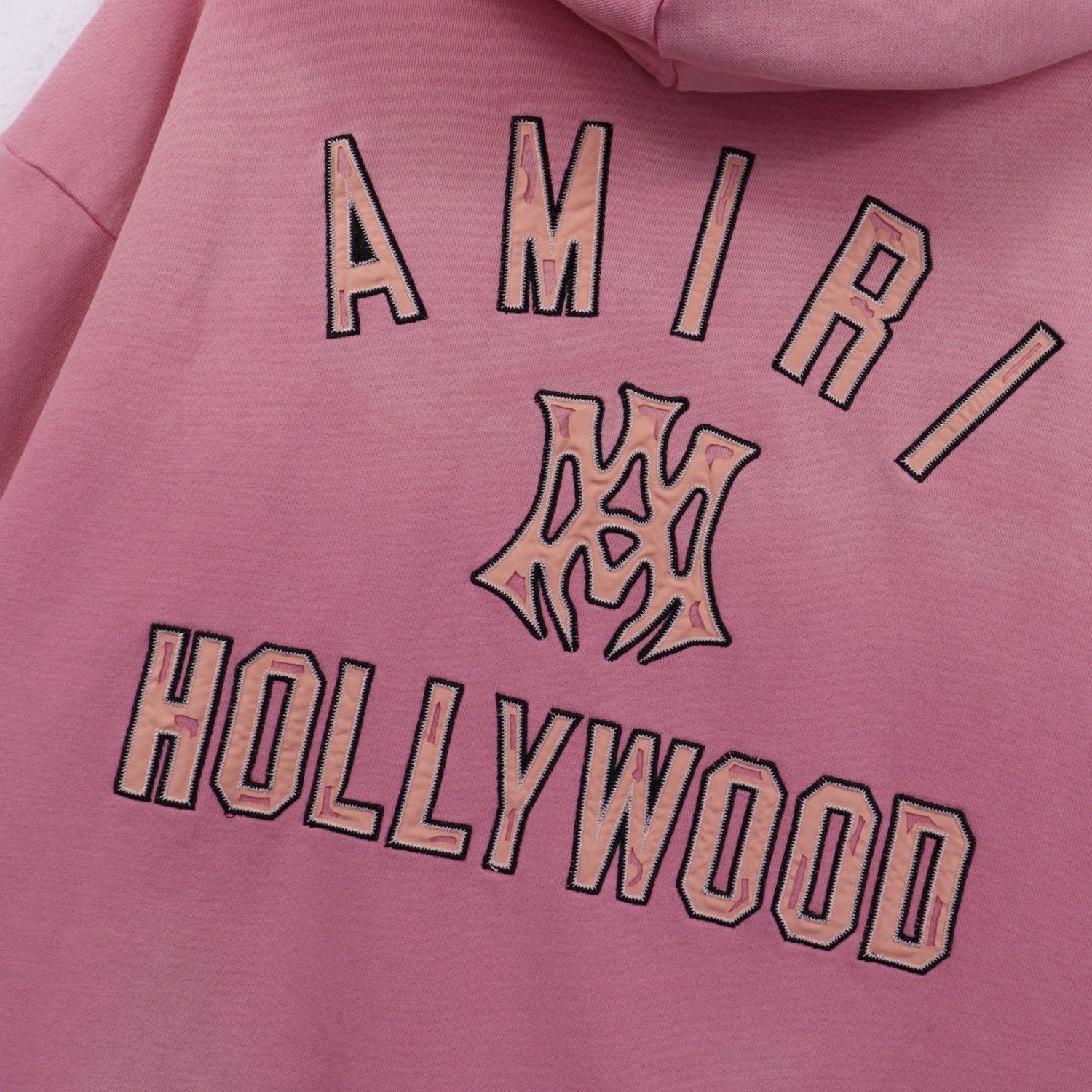 AMIRI Hollywood Collegiate Graphic Hoodie — detail