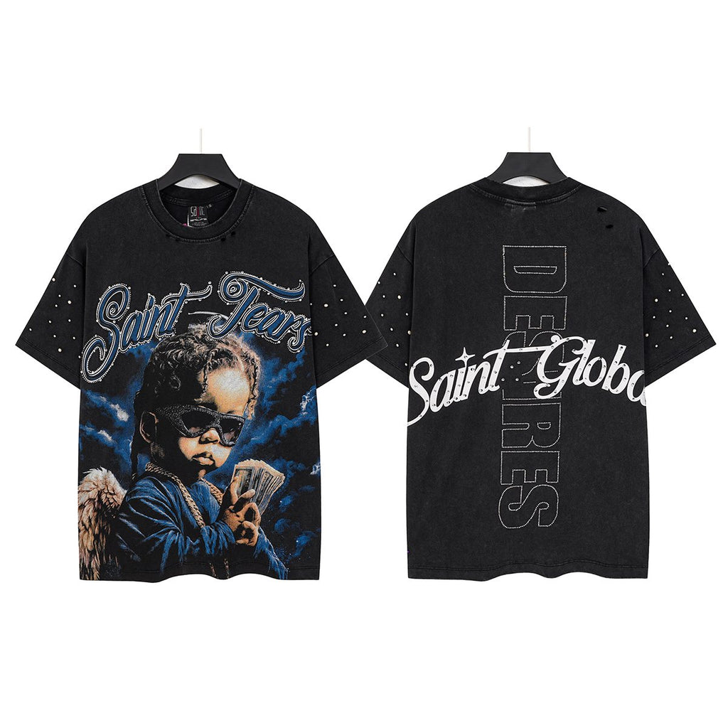 SAINT Tears Graphic Short-Sleeve T-Shirt — hero