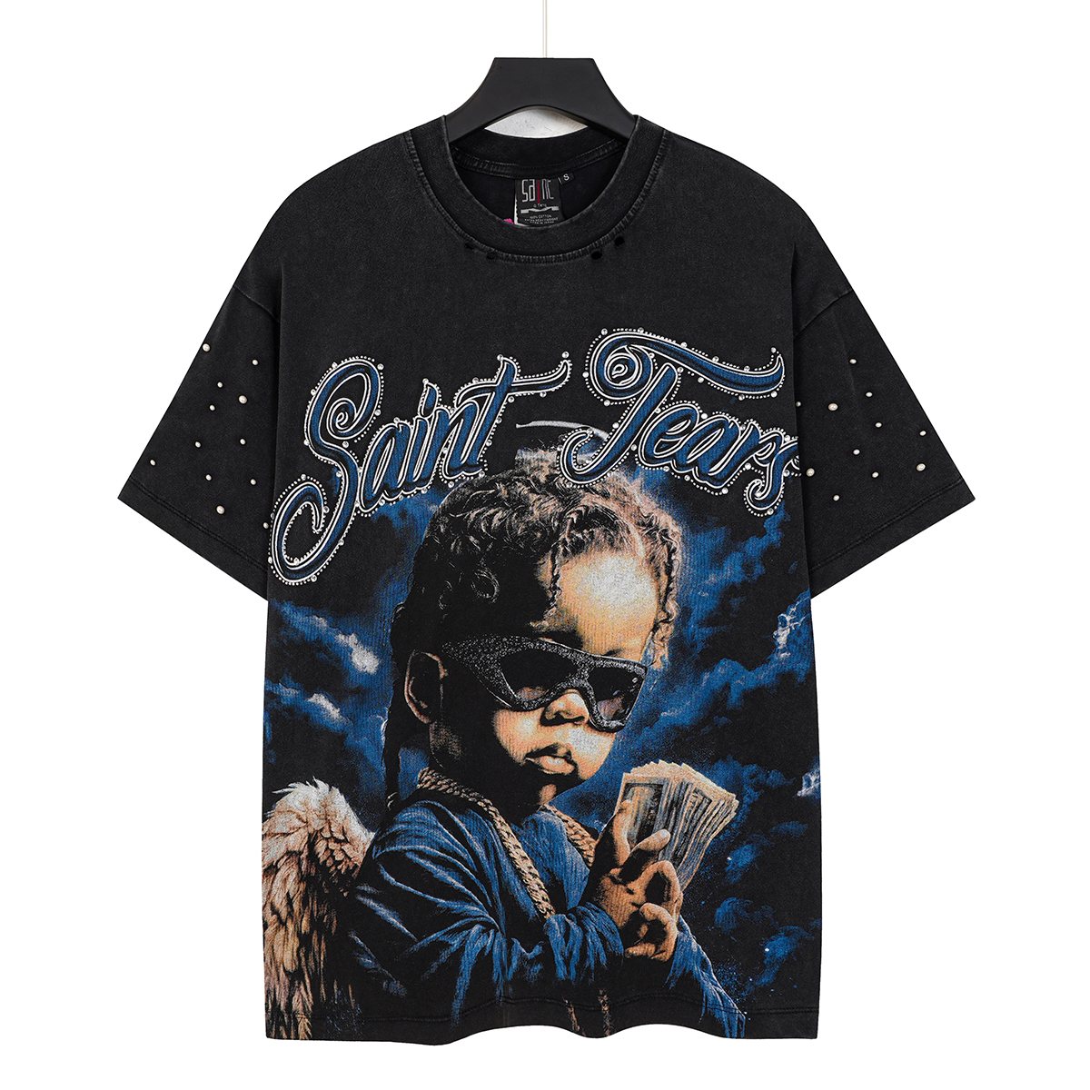 SAINT Tears Graphic Short-Sleeve T-Shirt — front