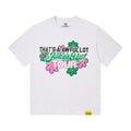 THAT'S A AWFUL LOT OF COUGH SYRUP Floral Tour Graphic T-Shirt — hero