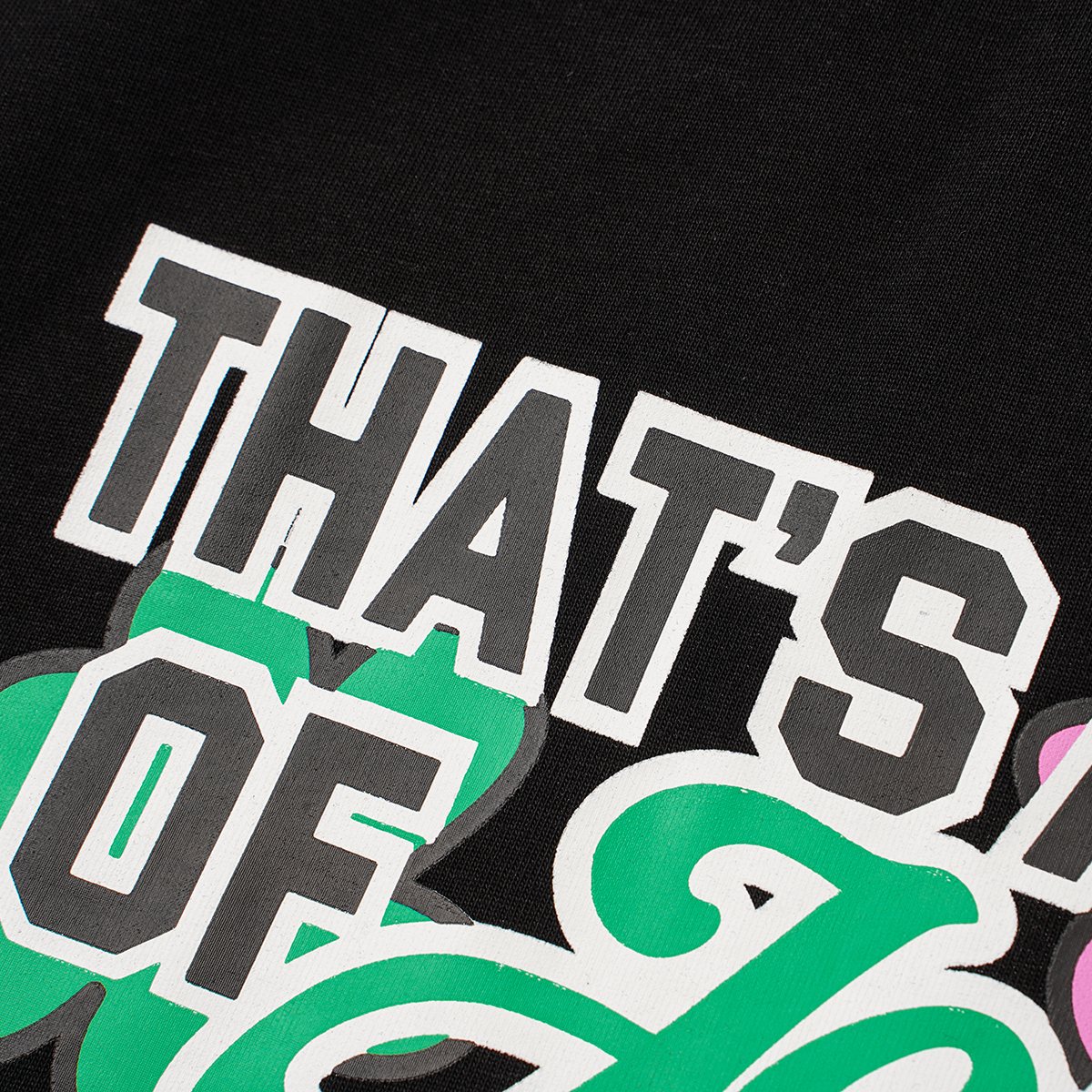 THAT'S A AWFUL LOT OF COUGH SYRUP Floral Tour Graphic T-Shirt — detail