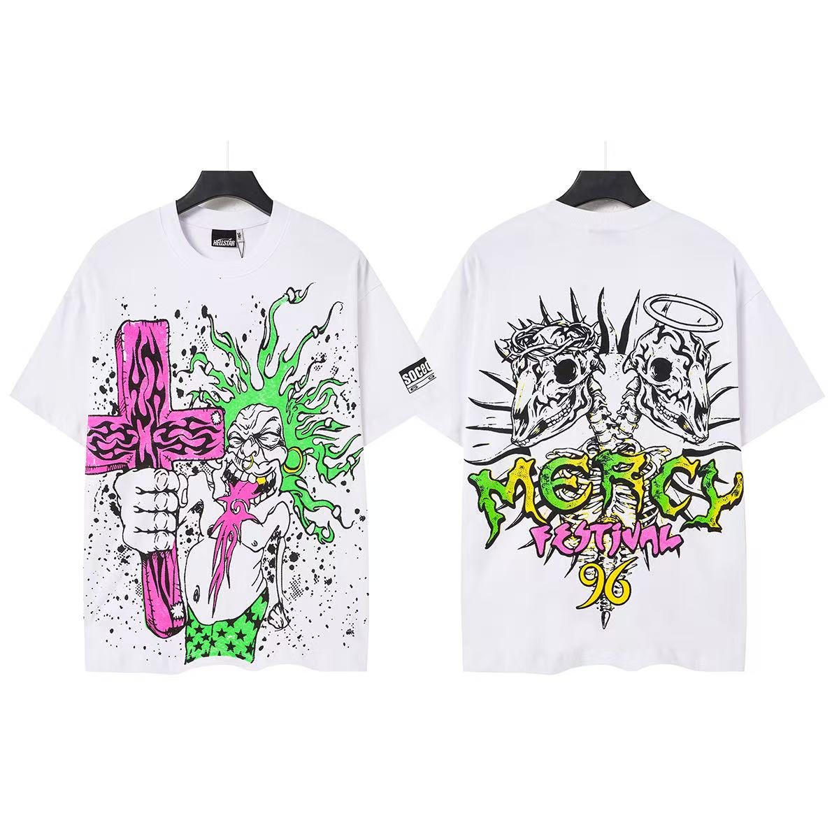Hellstar Cross Festival Graphic T-Shirt — front