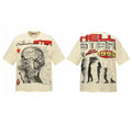 Hellstar 1996 Skeleton Brain Graphic T-Shirt — front