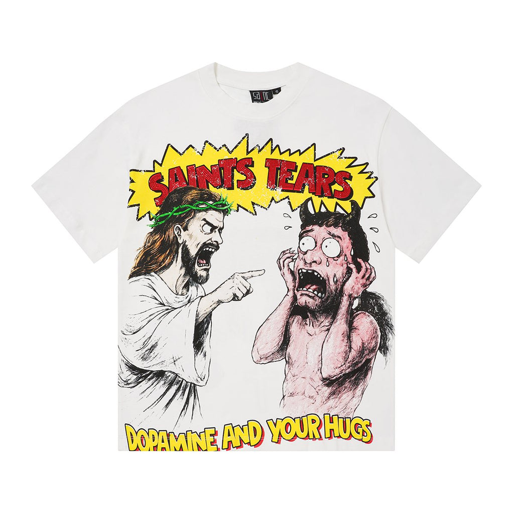 SAINT P53 Rhinestone Graphic T-Shirt — hero