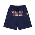 THAT'S A AWFUL LOT OF COUGH SYRUP Navy Graphic Shorts — hero