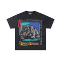 VALE USA Bulldog Graphic Washed Black T-Shirt — hero