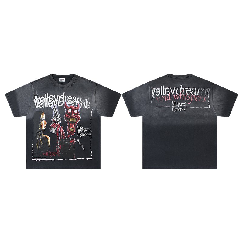VALE USA Distressed Dreams Graphic T-Shirt — hero