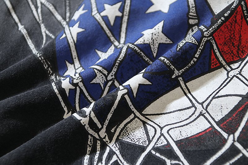 VALE USA Pure Bucket Basketball Graphic T-Shirt — detail