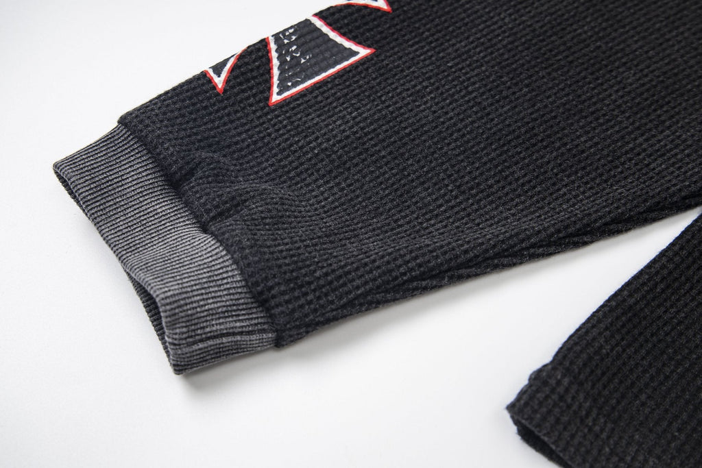 Godspeed Hollywood Graphic Waffle Long-Sleeve T-Shirt — detail