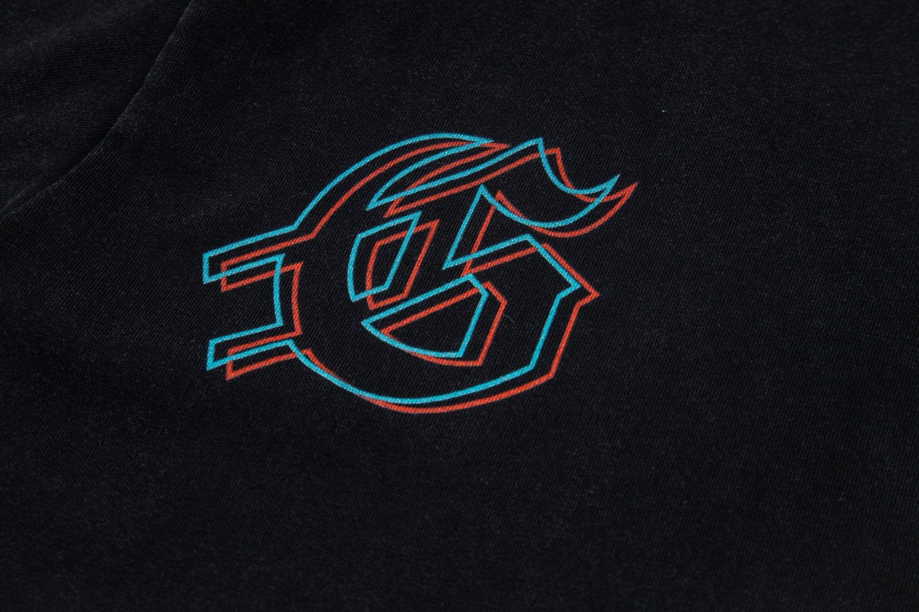 Godspeed Skeleton Back Graphic T-Shirt — detail