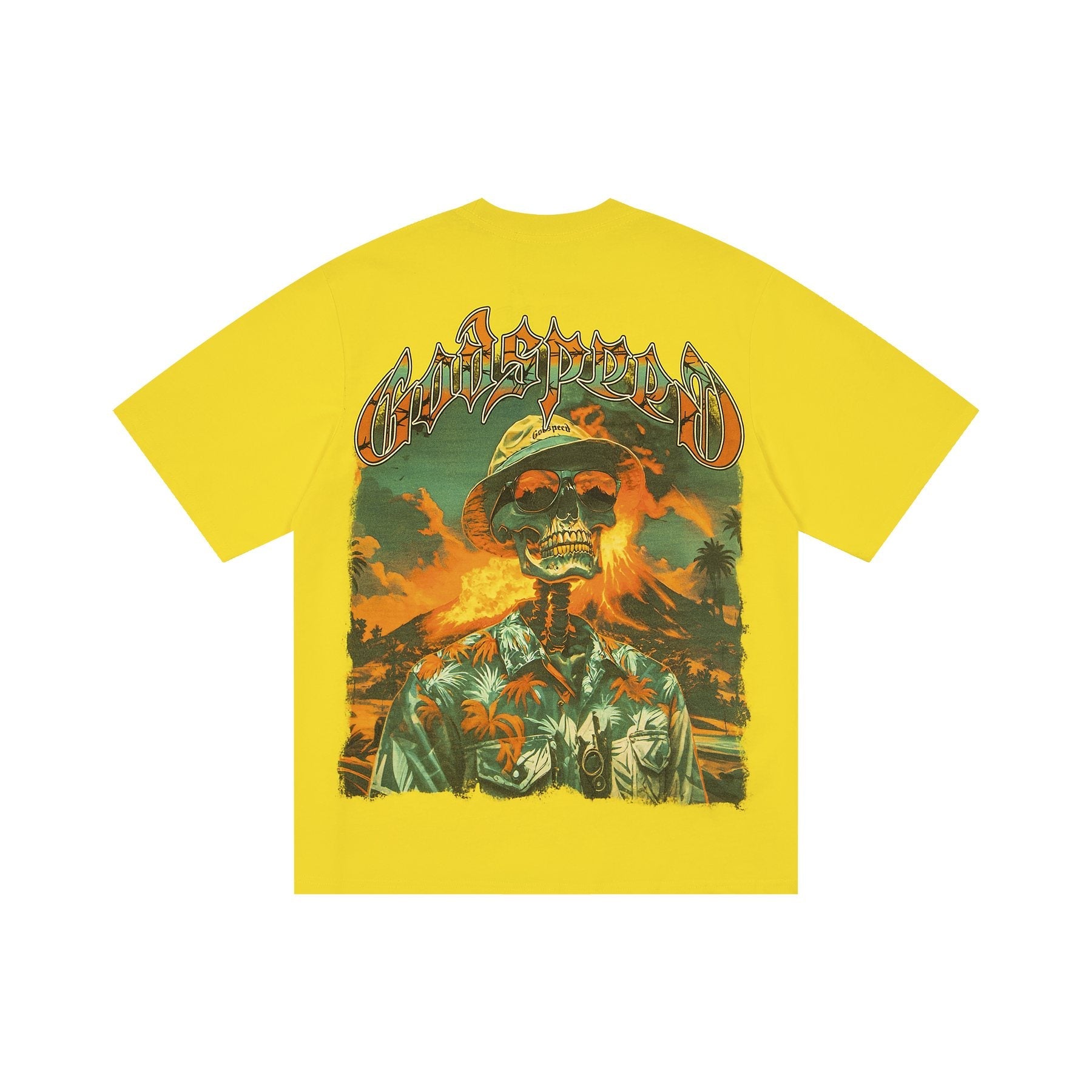 Godspeed Skeleton Back Graphic T-Shirt — back