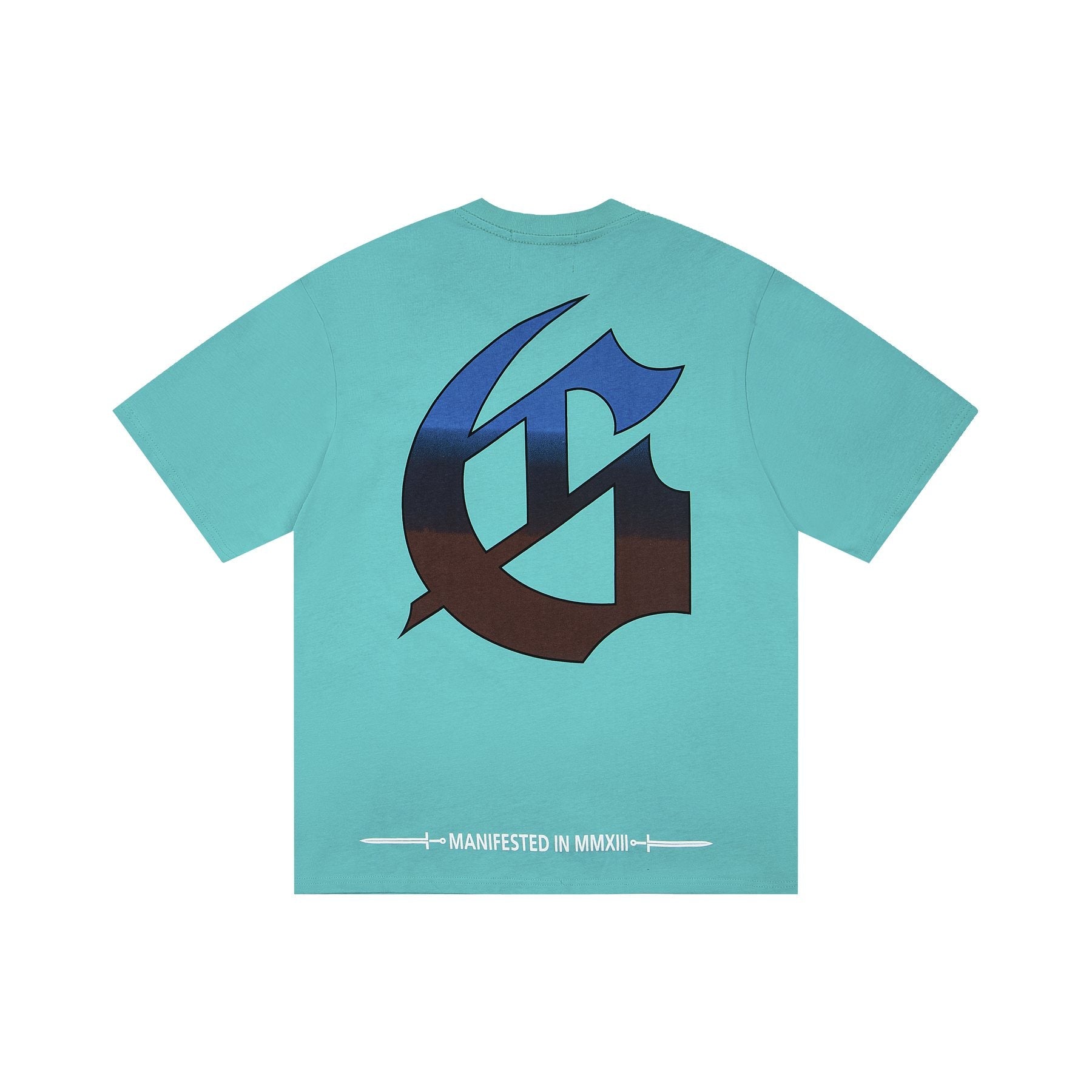 Godspeed Beach Skeleton Graphic T-Shirt — back