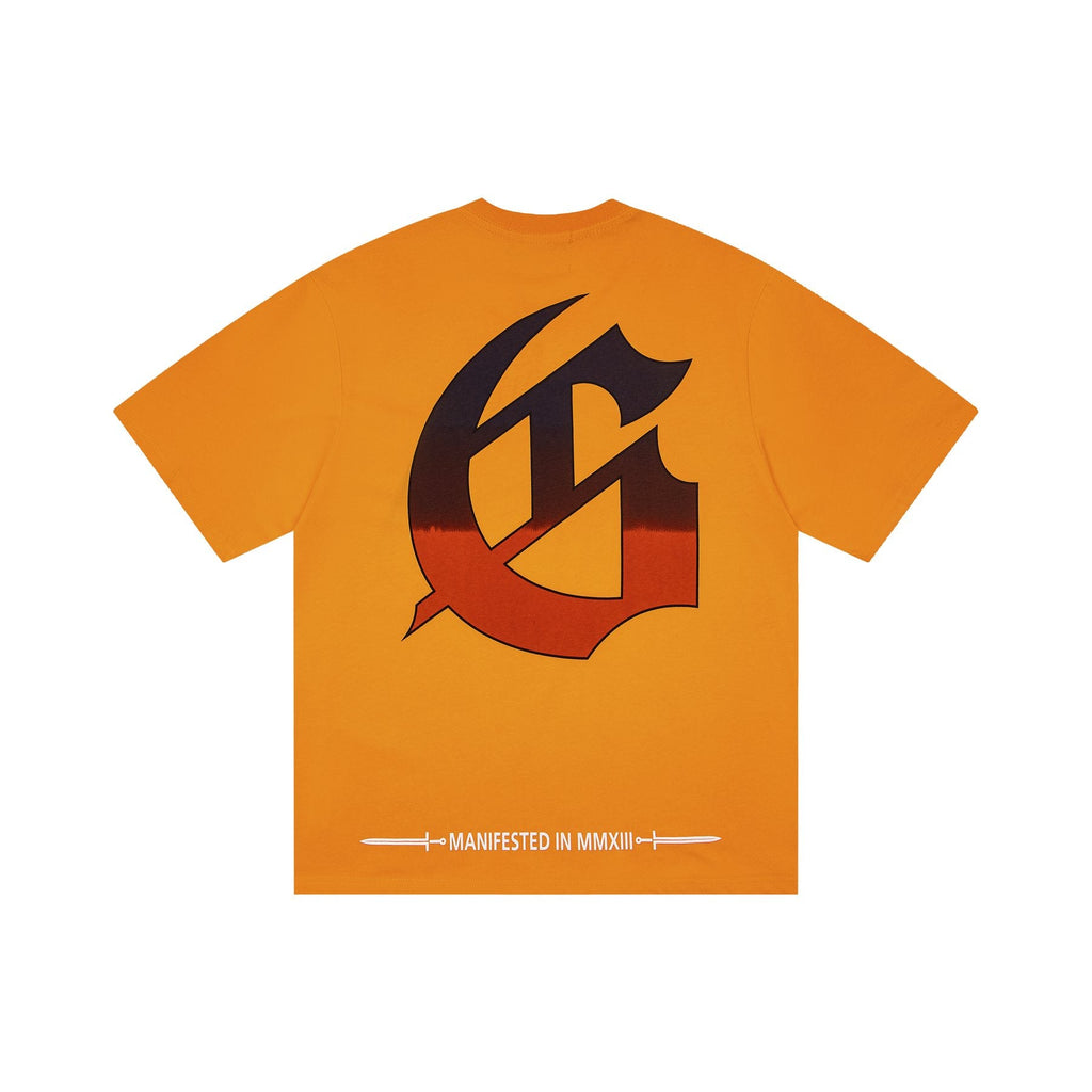 Godspeed Beach Skeleton Graphic T-Shirt — back