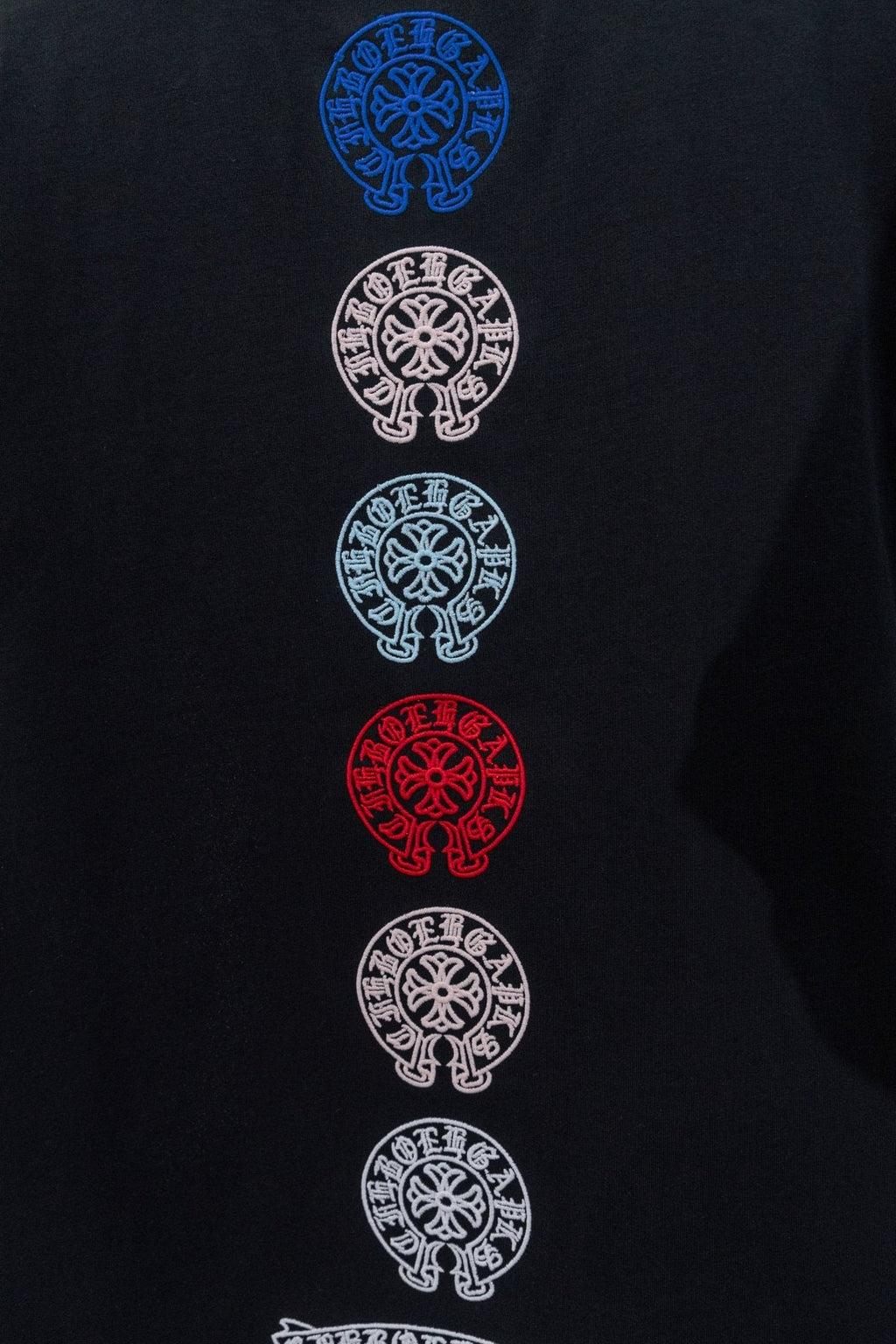 Chrome Hearts Vertical Back Graphic T-Shirt — detail