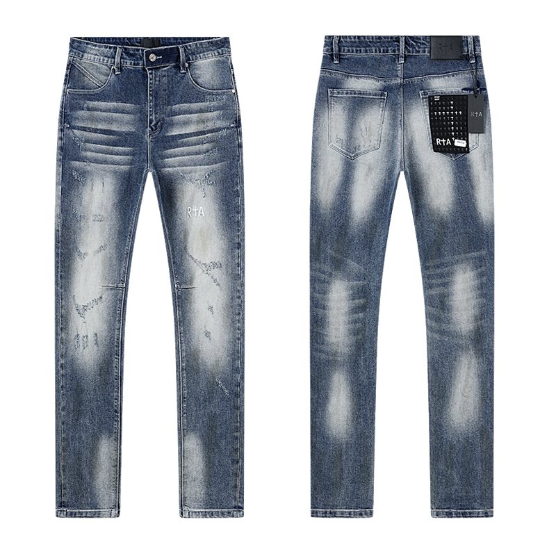R+A Washed Distressed Jeans — hero