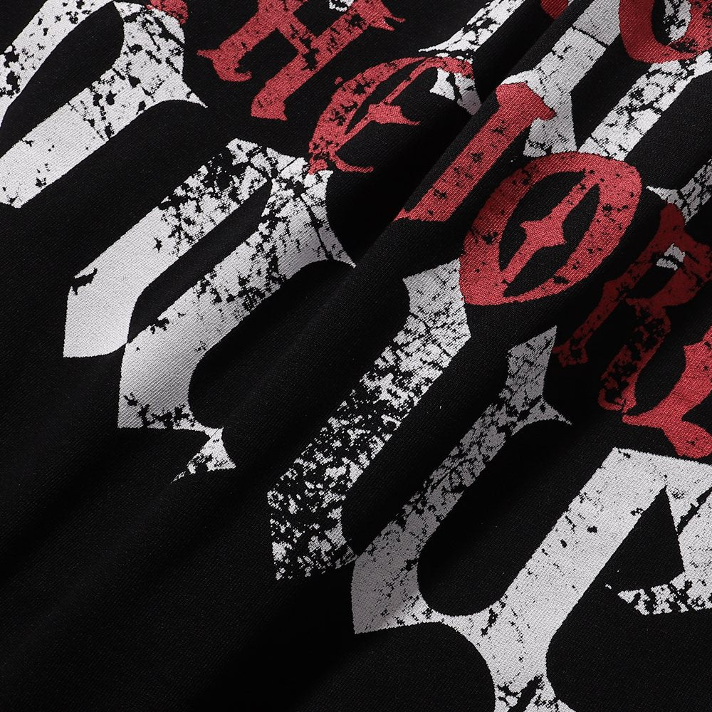 RARE PEACE America First Gothic Graphic T-Shirt — detail
