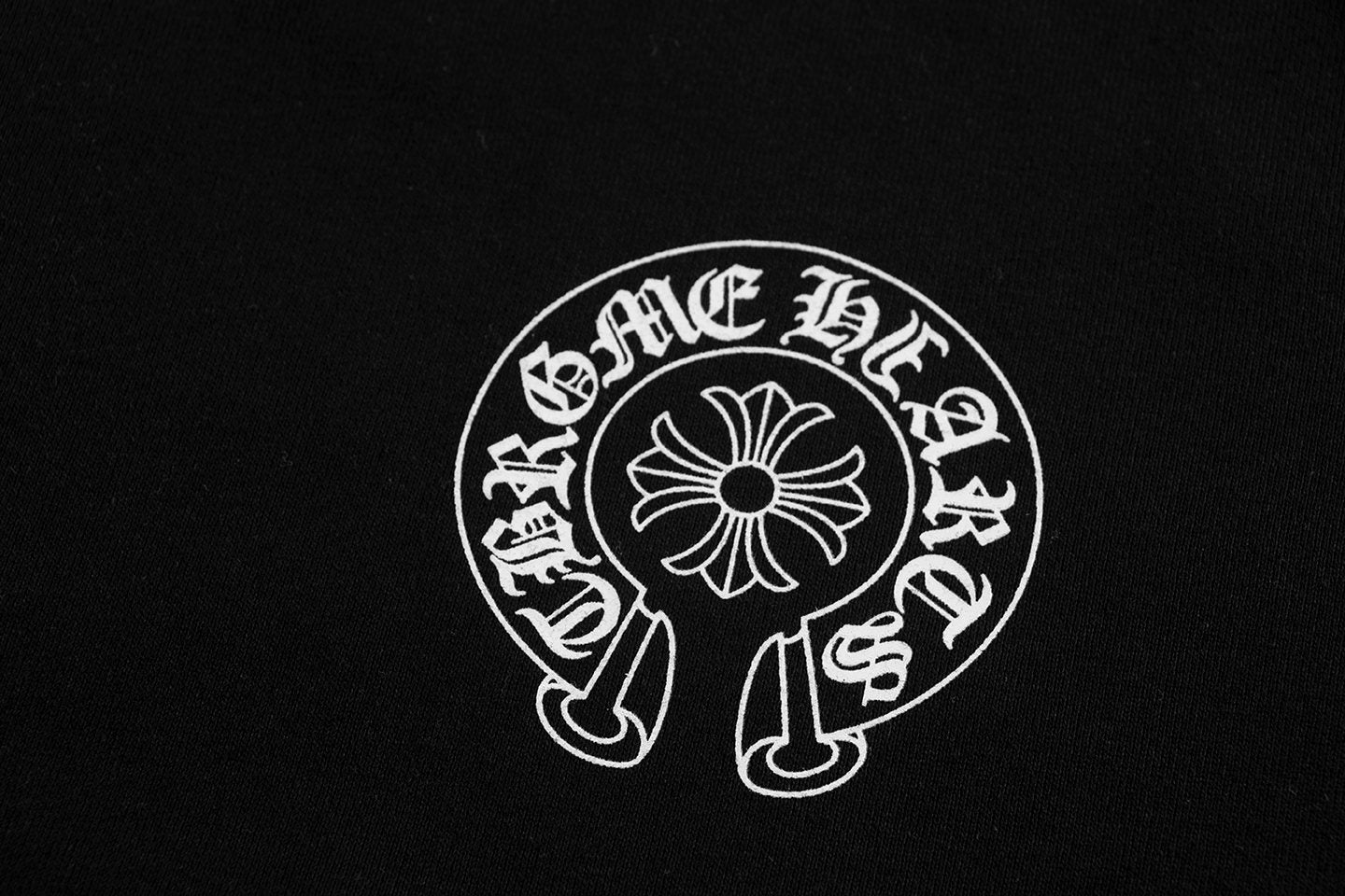 Chrome Hearts Horseshoe Graphic Crewneck Sweatshirt — detail