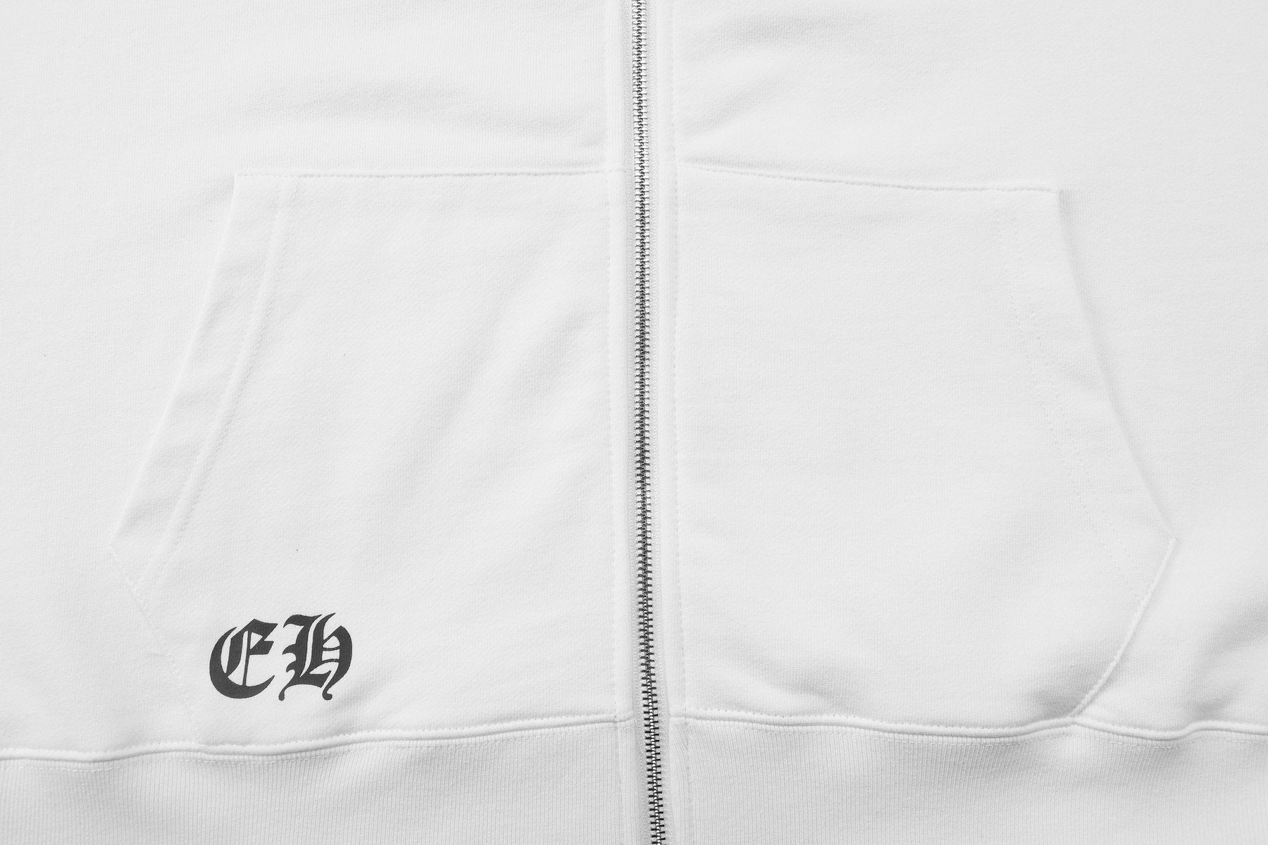 Chrome Hearts Horseshoe Graphic Zip Hoodie — detail