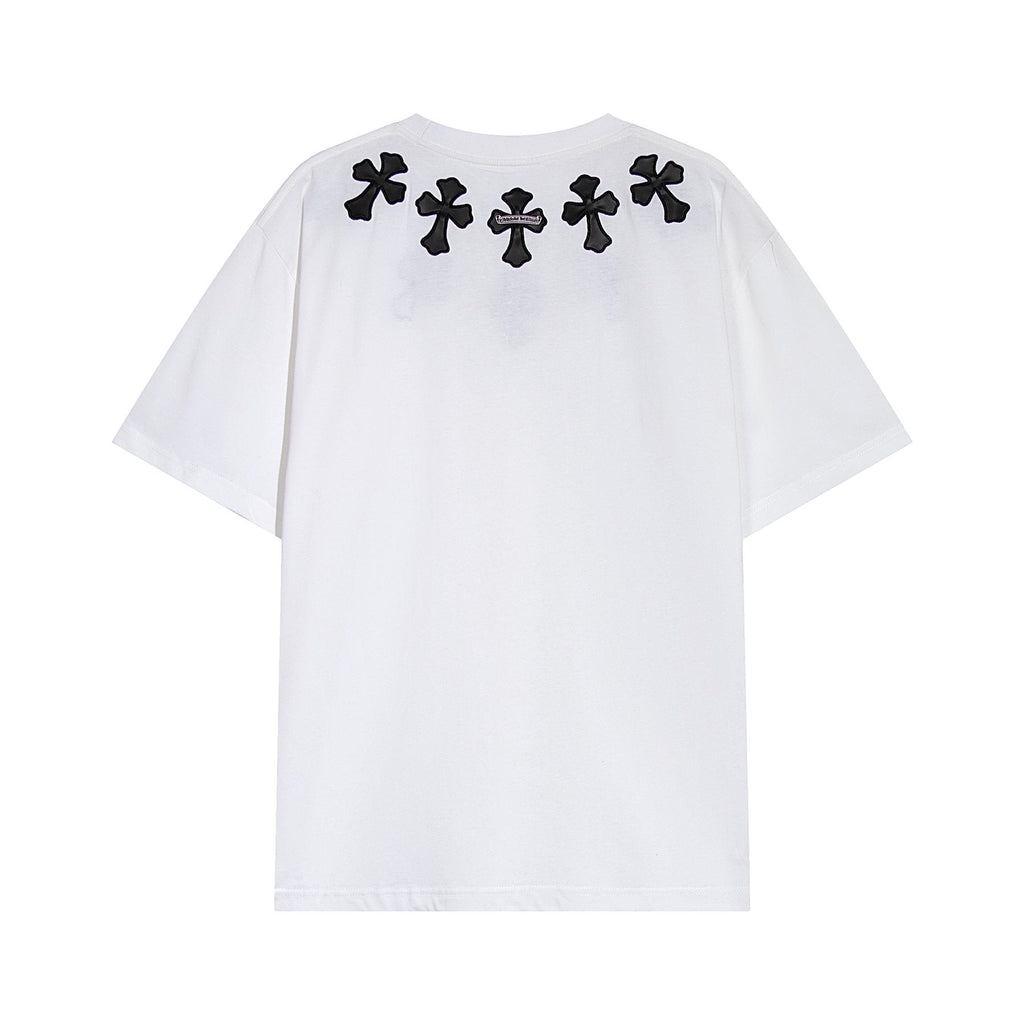 Chrome Hearts Cross Applique Short-Sleeve T-Shirt — back