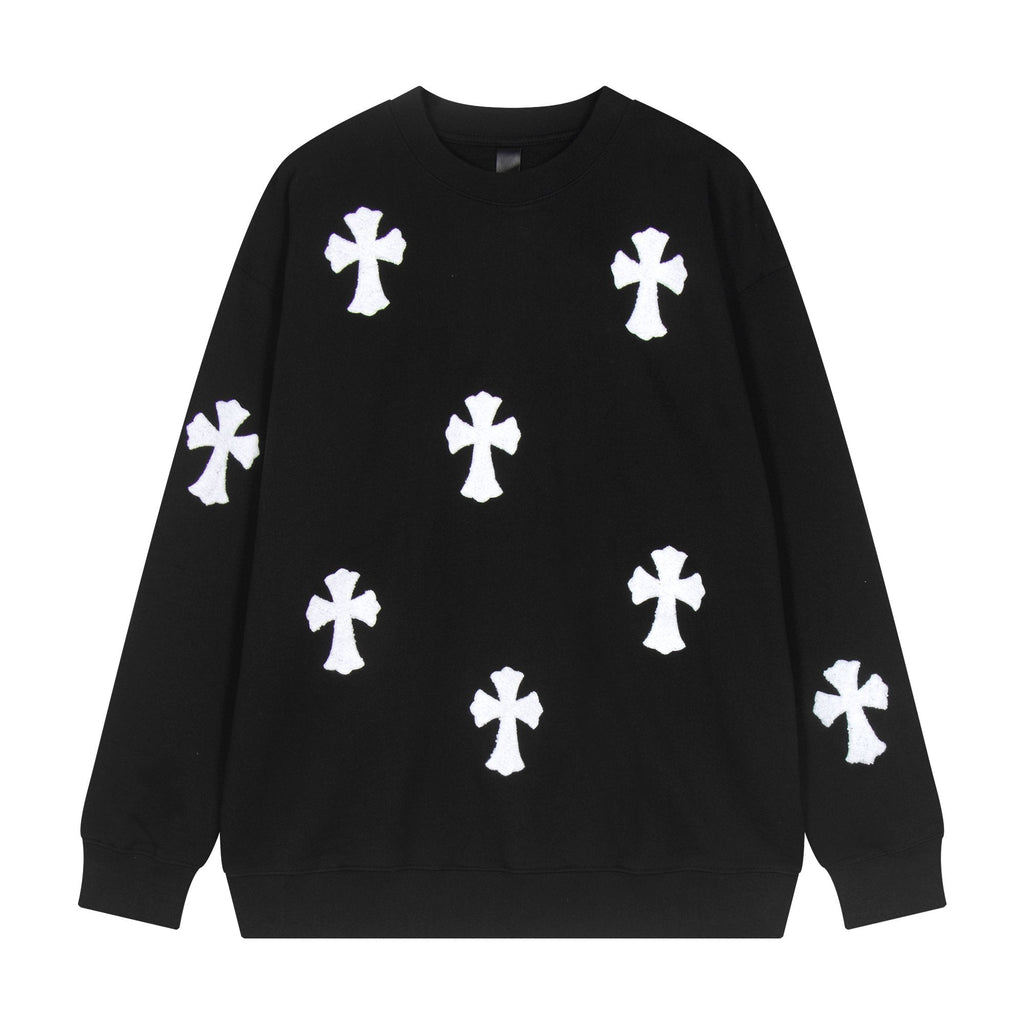Chrome Hearts Cross Patch Crewneck Sweatshirt — hero