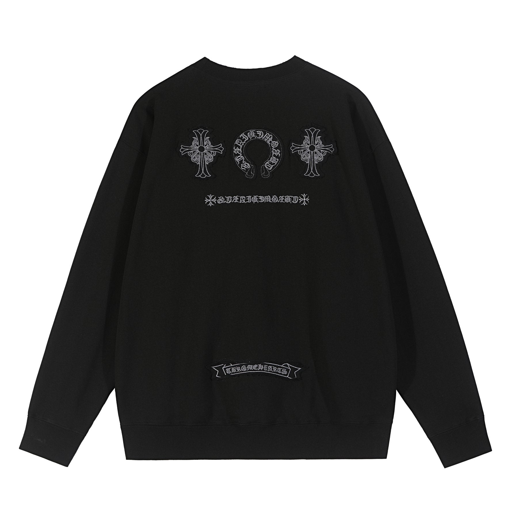 Chrome Hearts Cross Graphic Crewneck Sweatshirt — back