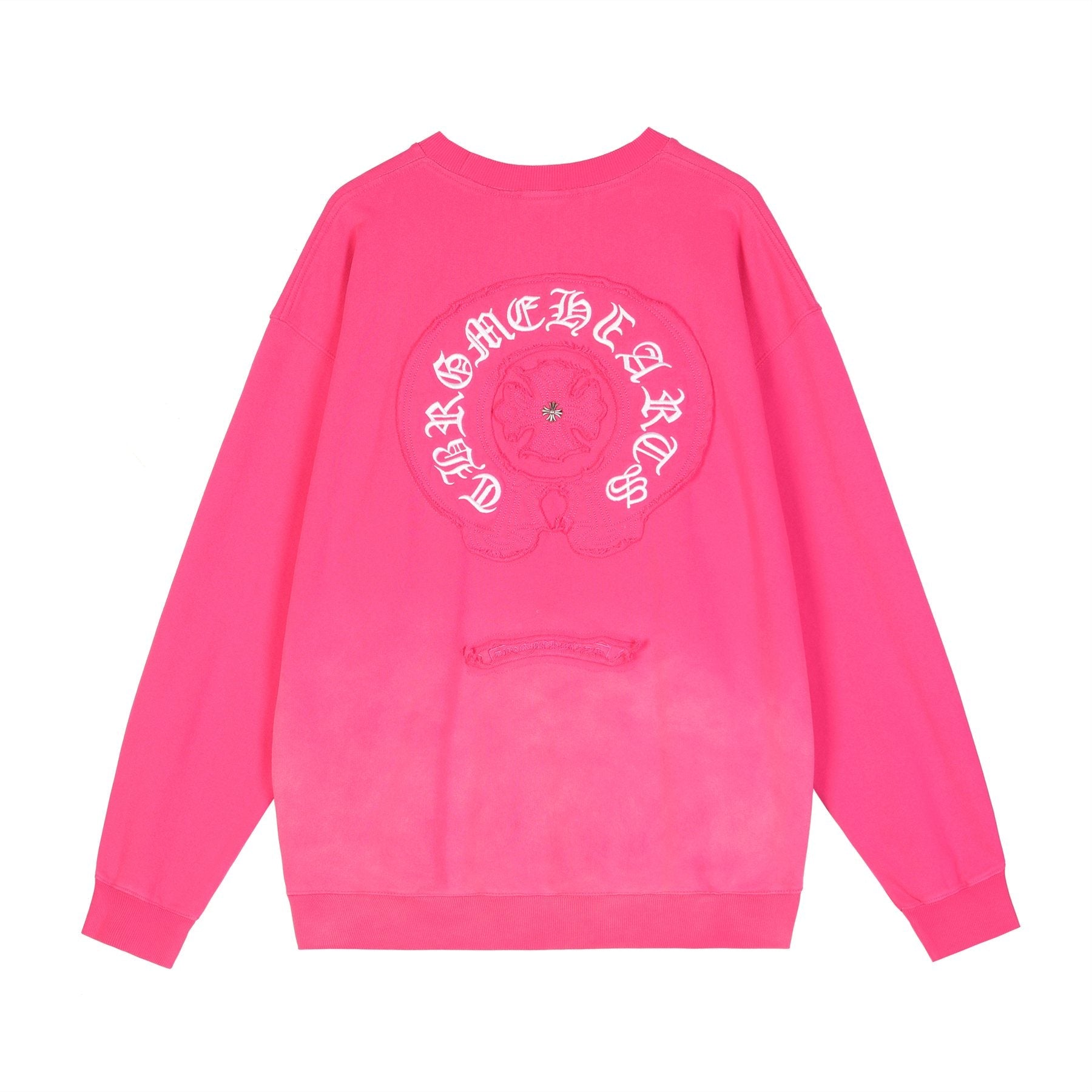 Chrome Hearts Horseshoe Graphic Crewneck Sweatshirt — back