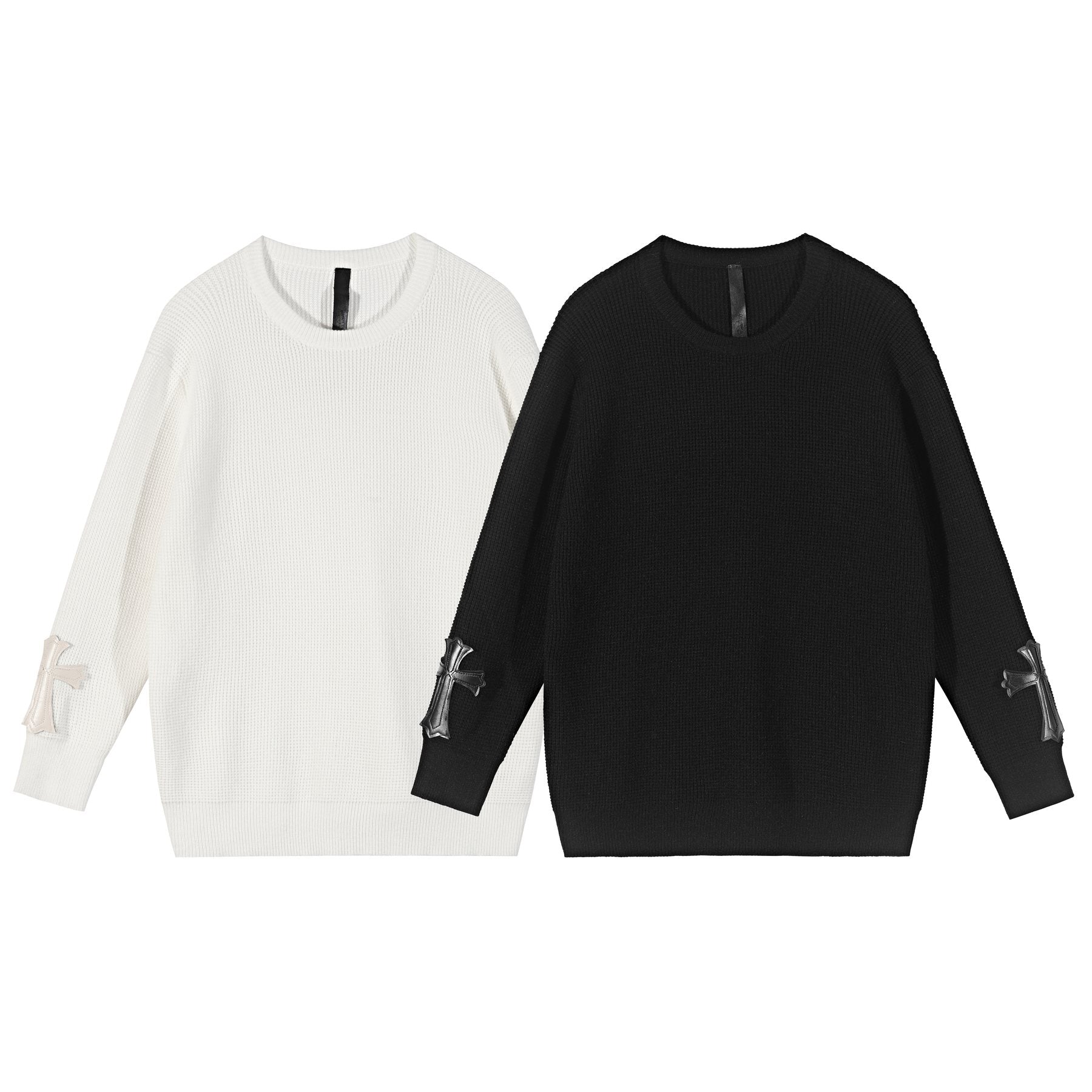 Chrome Hearts Cross Applique Knit Sweater — comparison