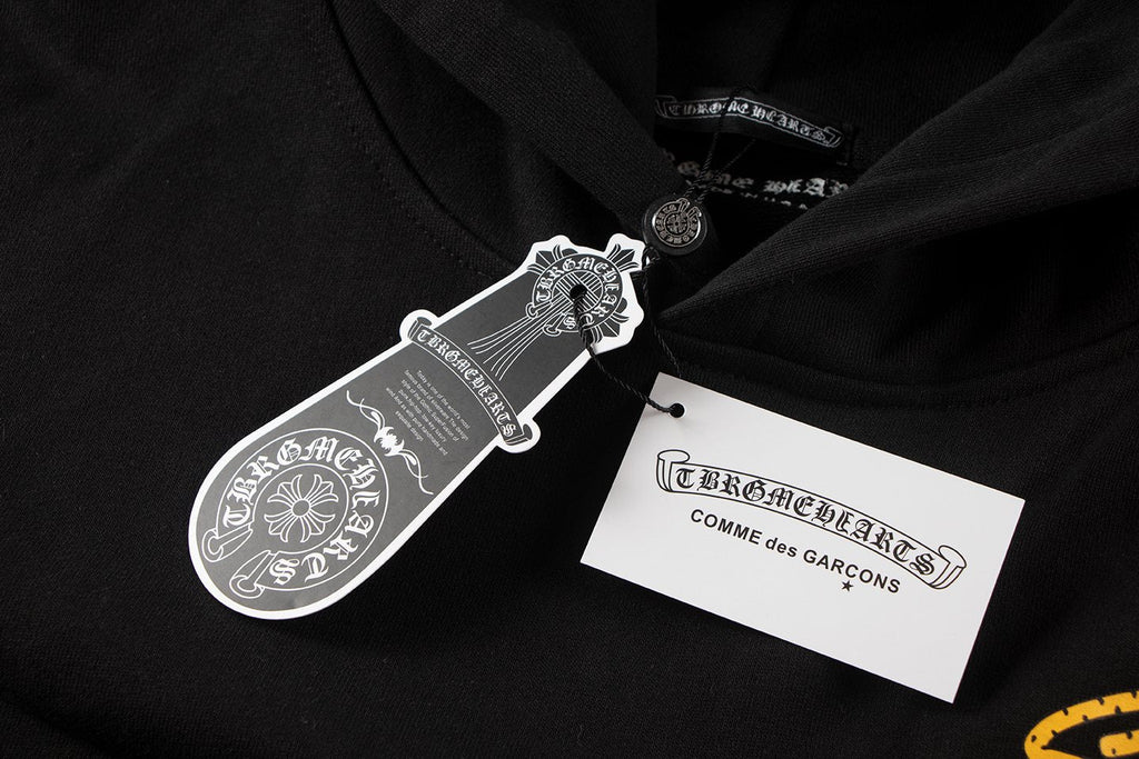 Chrome Hearts Multicolor Graphic Hoodie — hang_tag