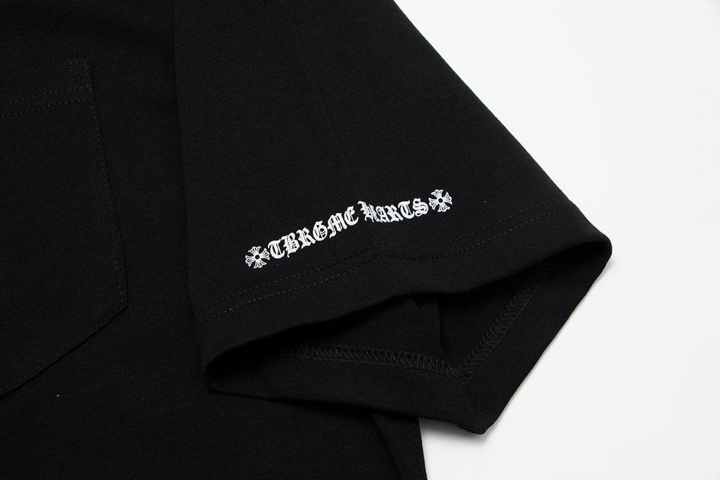 Chrome Hearts Sanskrit Letter Print Pocket T-Shirt — detail