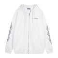 Chrome Hearts Horseshoe Cross Graphic Zip Hoodie — hero