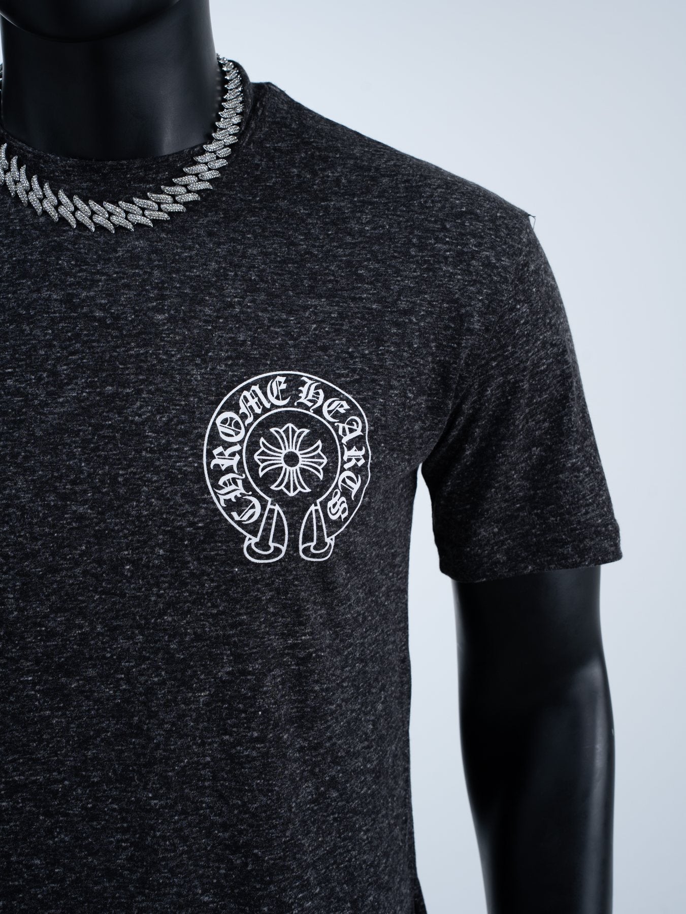 Chrome Hearts Flag Graphic Short-Sleeve T-Shirt — detail