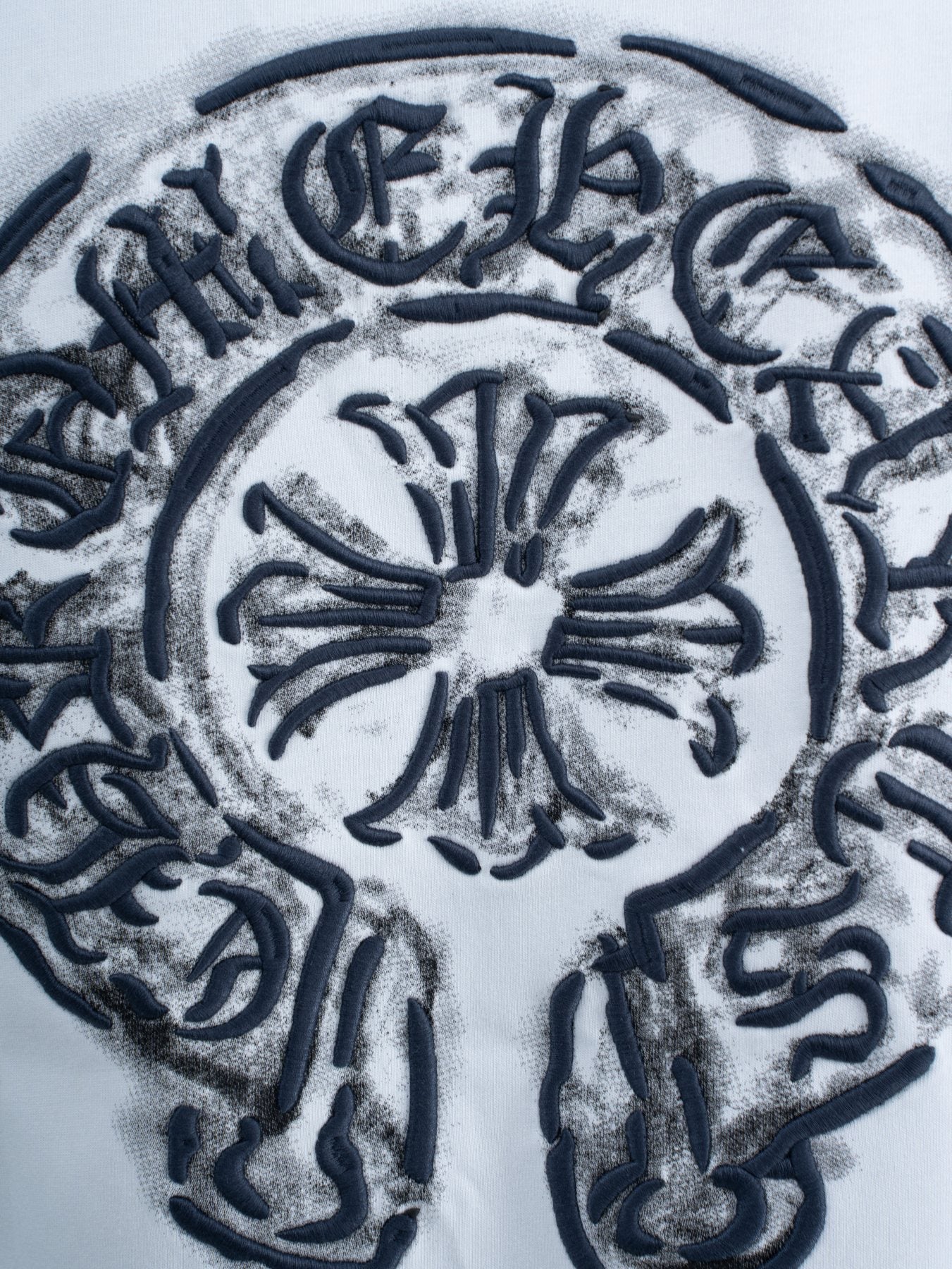 Chrome Hearts Back Emblem Graphic T-Shirt — detail