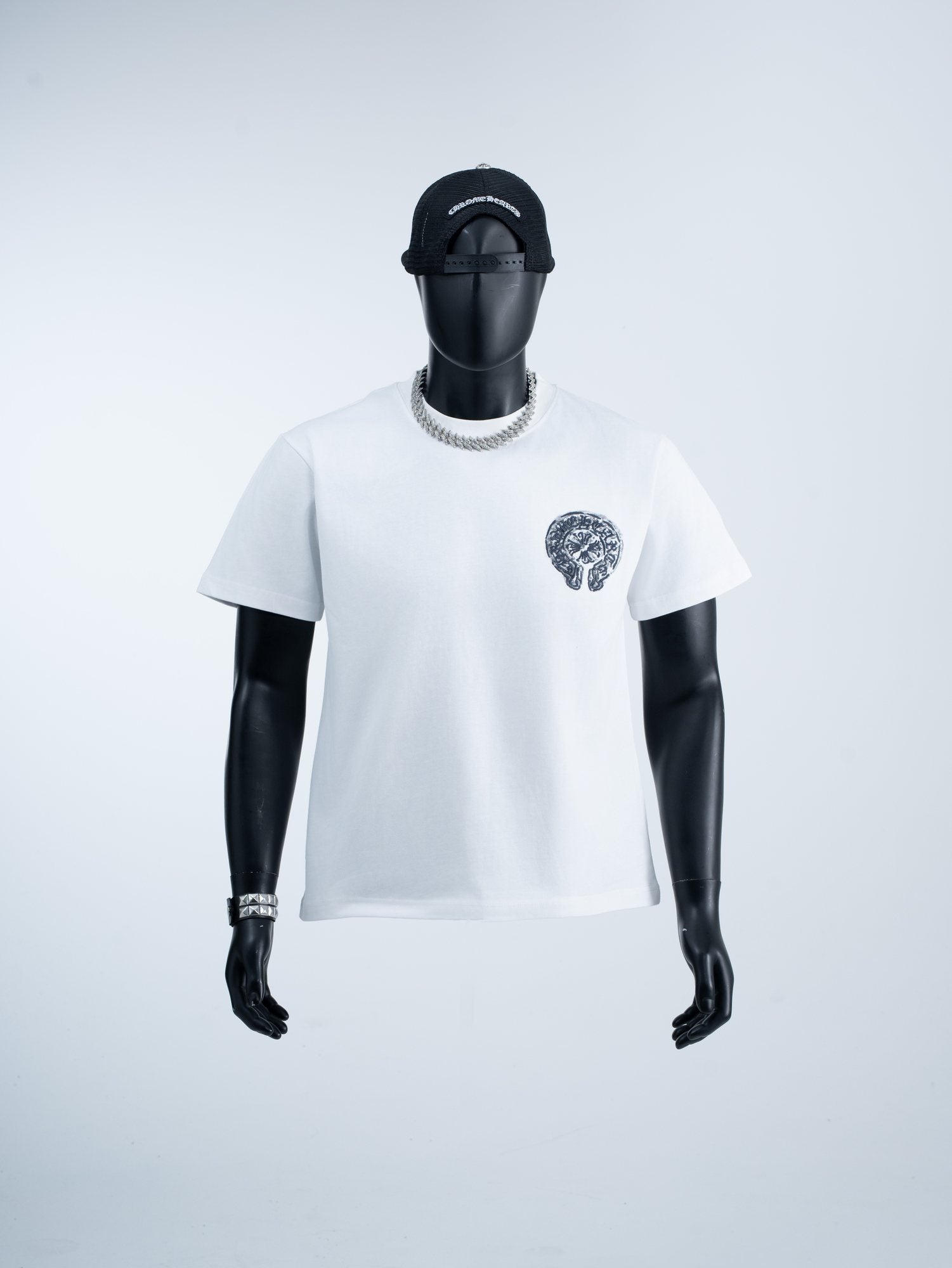 Chrome Hearts Back Emblem Graphic T-Shirt — hero