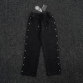 Chrome Hearts Cross Rivet Side-Snap Pants — hero