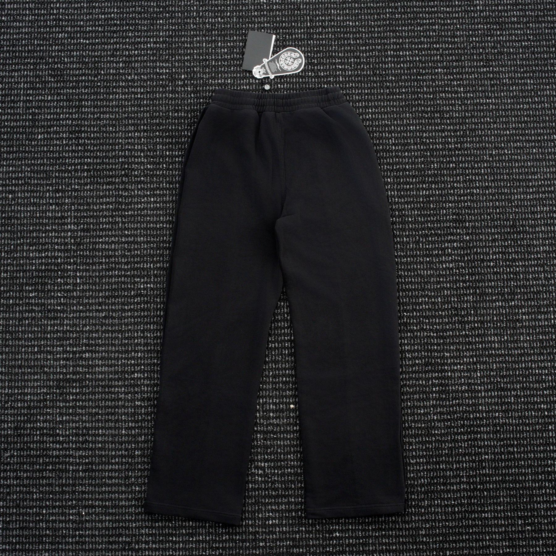 Chrome Hearts Cross Rivet Side-Snap Pants — back