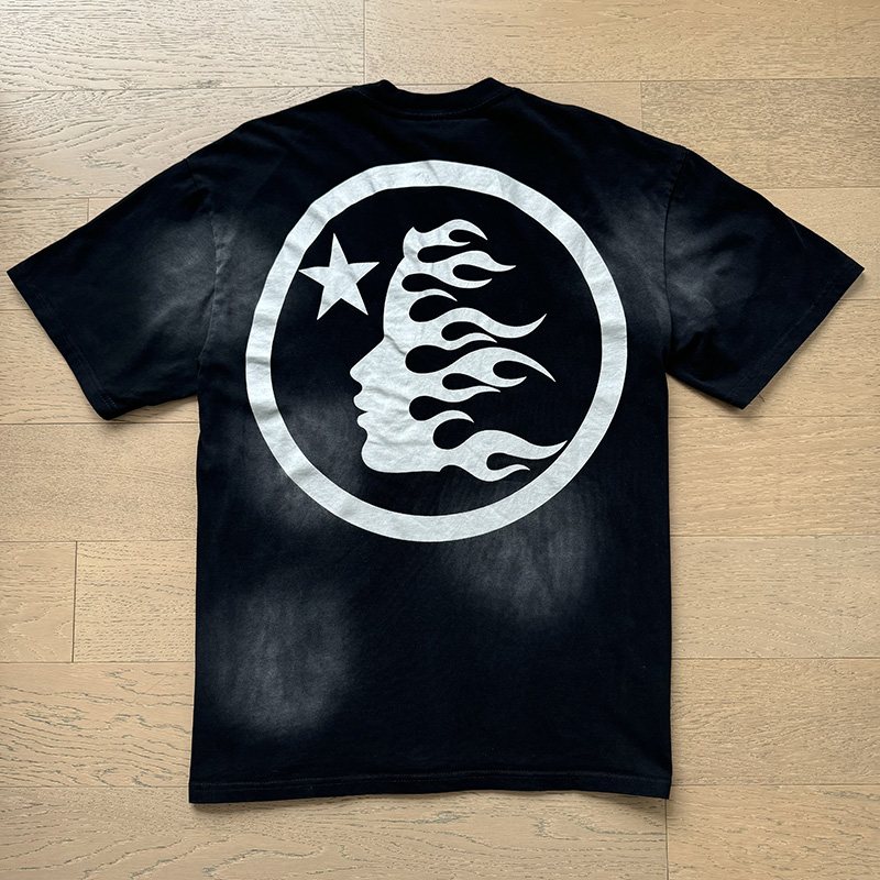 Hellstar GABOS Flame Graphic T-Shirt — back