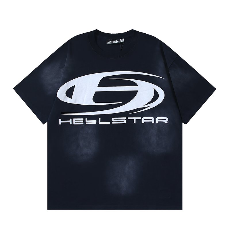 Hellstar Washed Black Graphic T-Shirt — hero