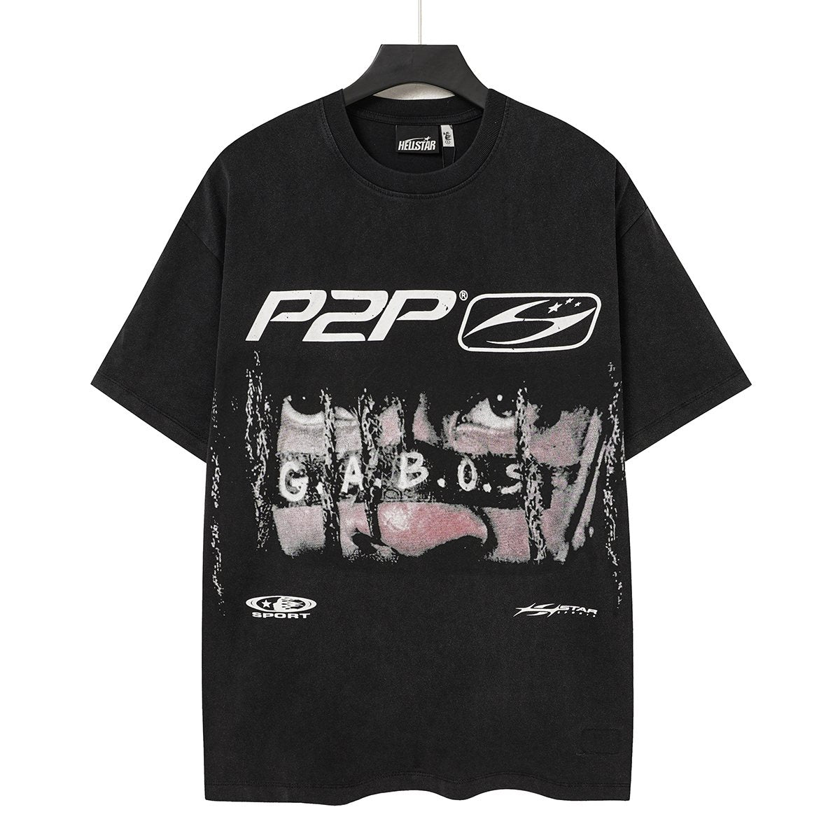 Hellstar P2P G.A.B.O.S Graphic Short-Sleeve T-Shirt — hero