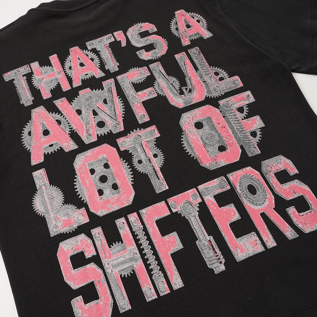 THAT'S A AWFUL LOT OF COUGH SYRUP Front & Back Graphic T-Shirt — detail
