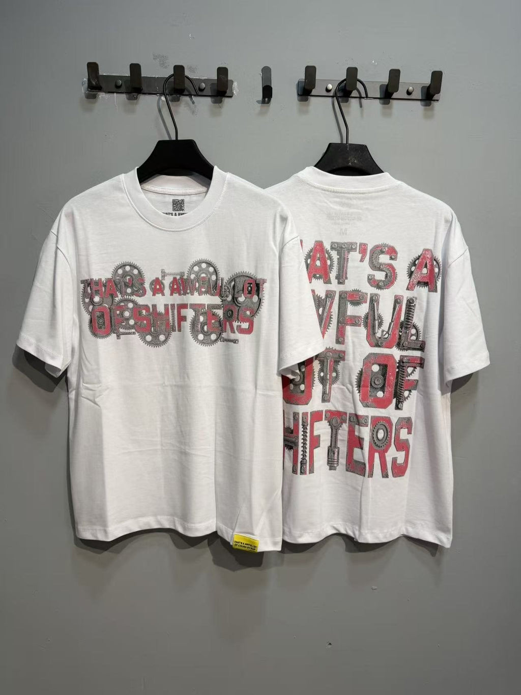 THAT'S A AWFUL LOT OF COUGH SYRUP Front & Back Graphic T-Shirt — context