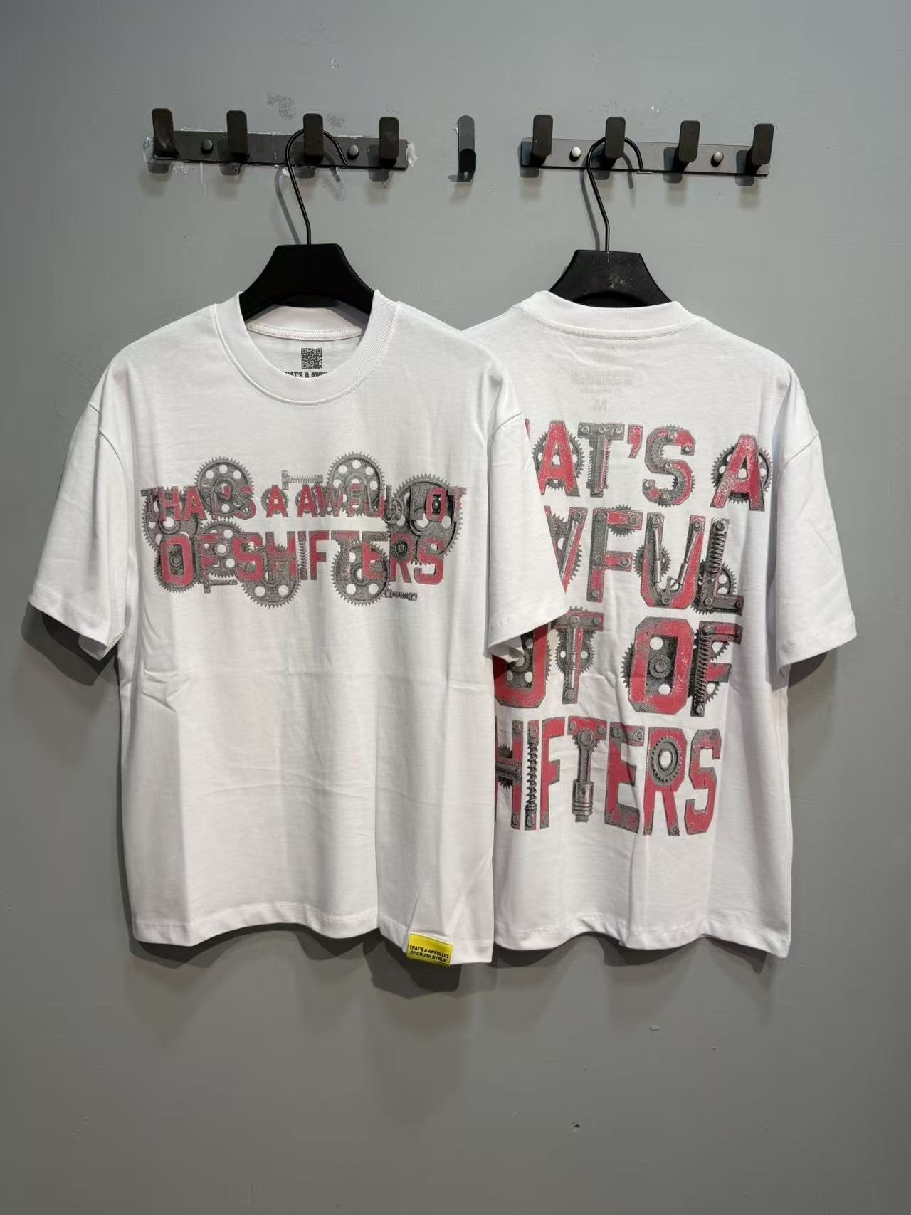 THAT'S A AWFUL LOT OF COUGH SYRUP Front & Back Graphic T-Shirt — context