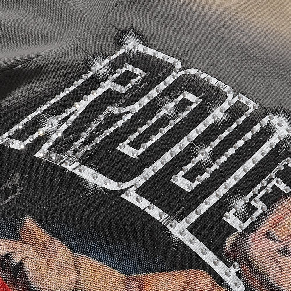 Rough Play Astro Boy Rhinestone Graphic Long-Sleeve T-Shirt — detail