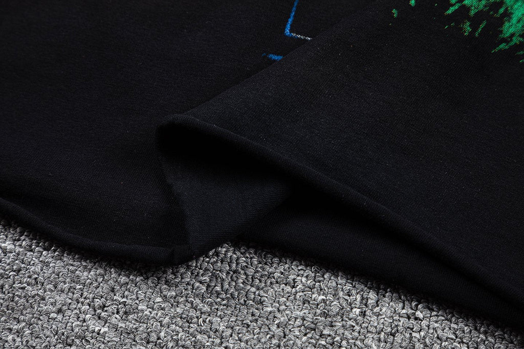 HARMONY Mountain Graphic Short-Sleeve T-Shirt — fabric_closeup