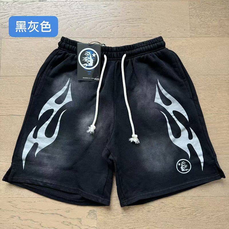 Hellstar Washed Studios Graphic Short-Sleeve Set — front