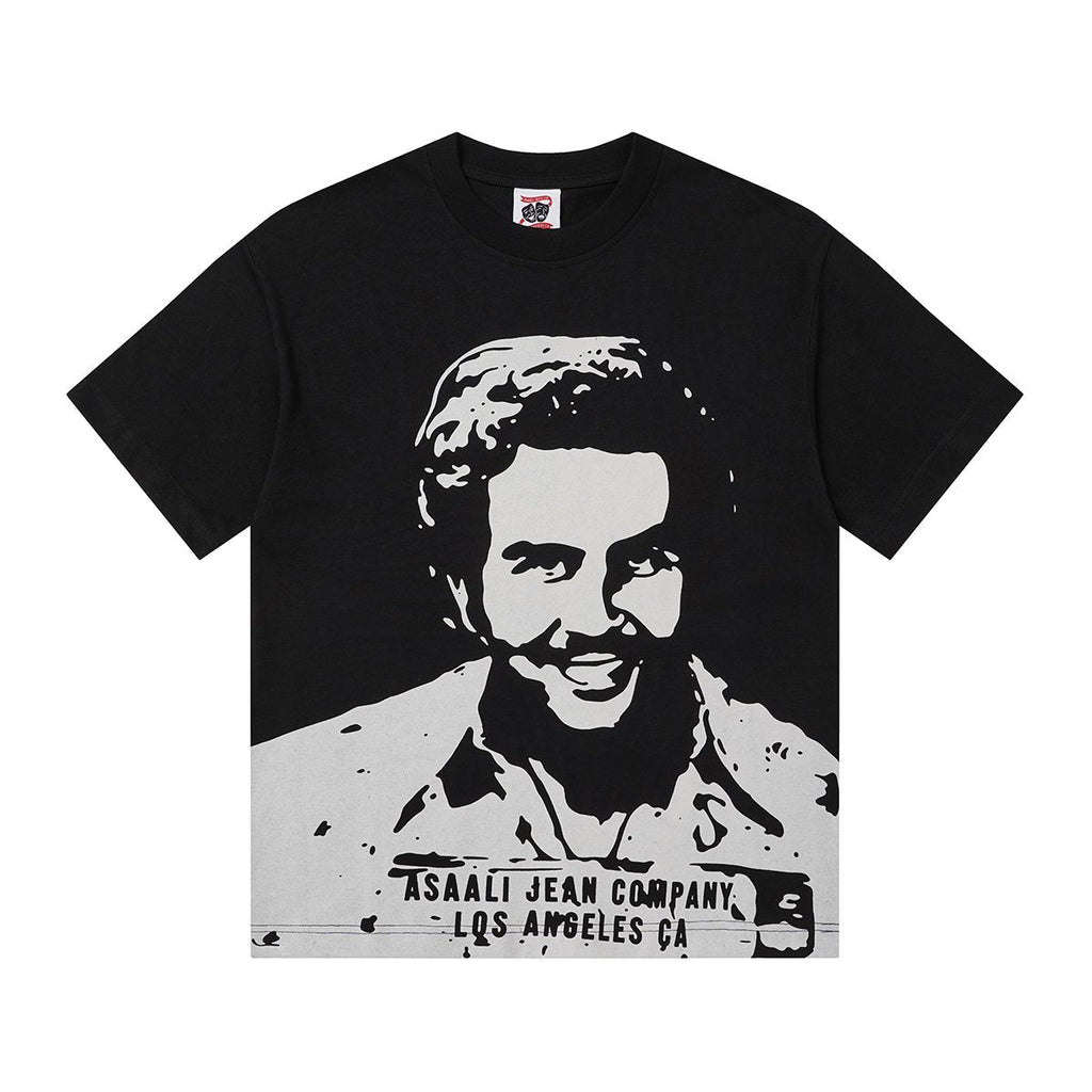 ASAALL Portrait Graphic Short-Sleeve T-Shirt — hero