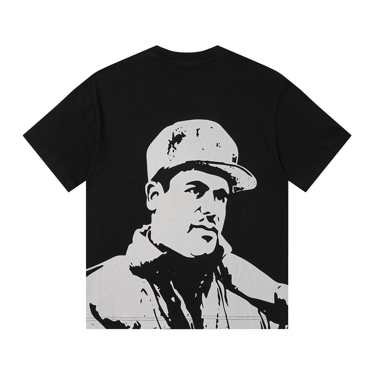 ASAALL Portrait Graphic Short-Sleeve T-Shirt — back