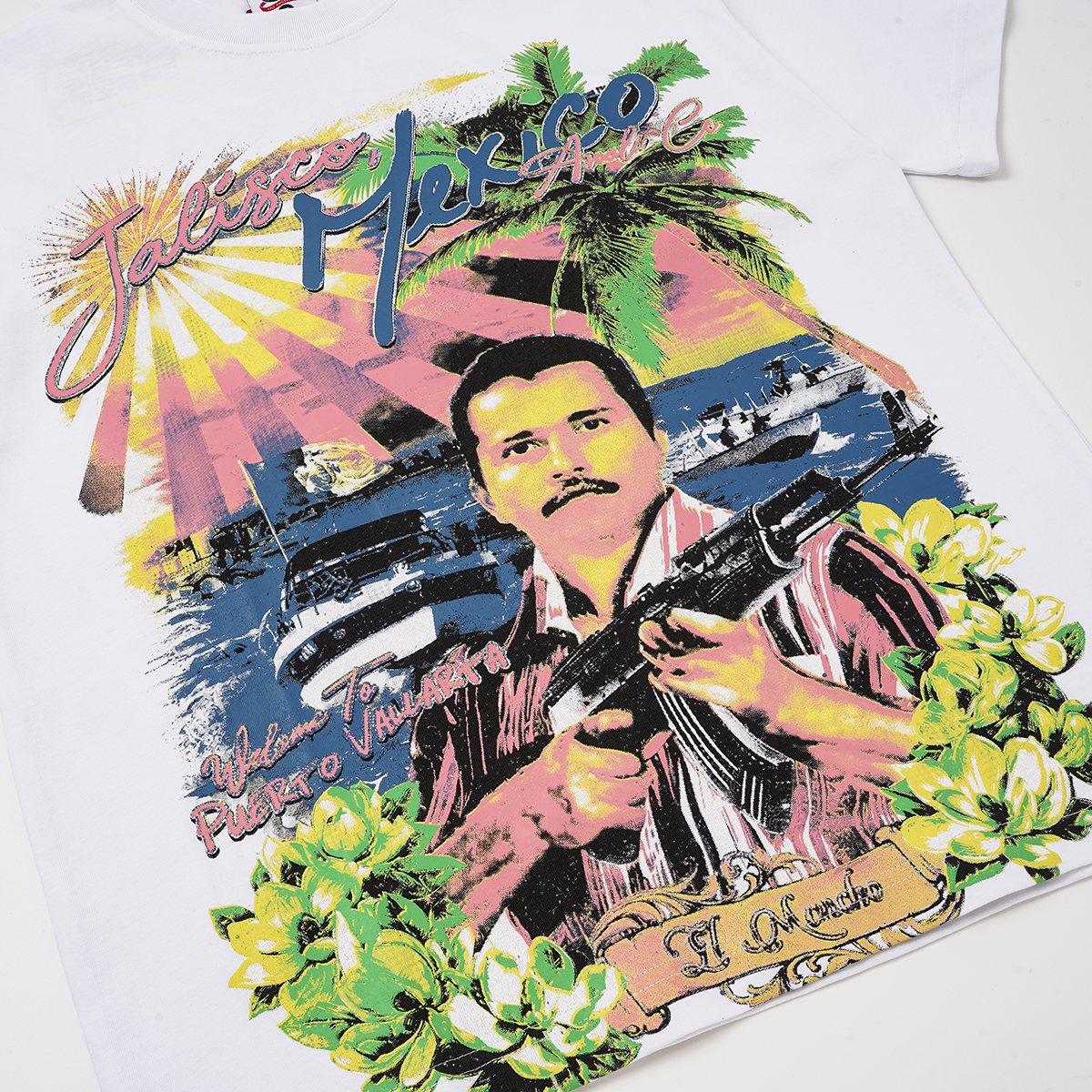 ASAALL Jalisco Mexico Graphic T-Shirt — detail